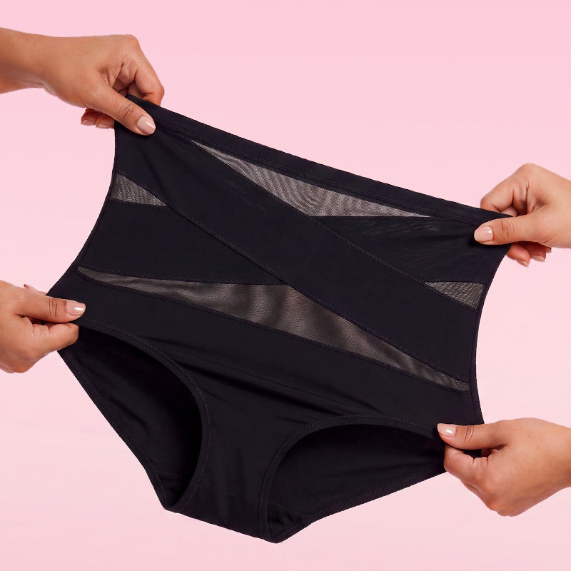 🔥 50% RABATT 💗 Truser med Høy Midje & Magekontroll – Sømløs, Elastisk & Komfortabel Hele Dagen