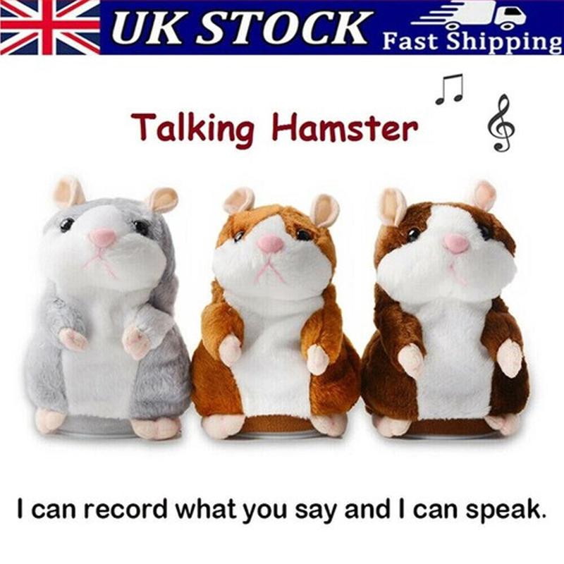 🐹 Spesialtilbud på siste dag – 50 % rabatt! ✨Snakkende hamster-kosedyr – gjentar alt du sier, nikker automatisk med hodet, kjempemorsomt for både barn og voksne.🎁