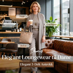 🔥 50% RABATT | Elegant 3-delt sett med lang cardigan, topp & vide bukser