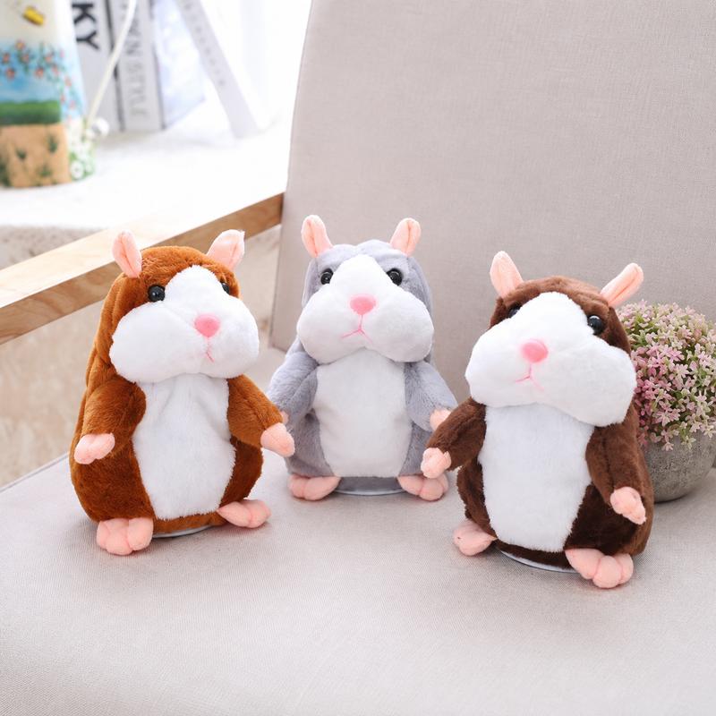 🐹 Spesialtilbud på siste dag – 50 % rabatt! ✨Snakkende hamster-kosedyr – gjentar alt du sier, nikker automatisk med hodet, kjempemorsomt for både barn og voksne.🎁