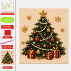 🎄 50% RABATT – Jul-DIY diamantmalingssett – 5 klassiske motiv – avslappende håndarbeid – komplett sett med ramme – perfekt julegave