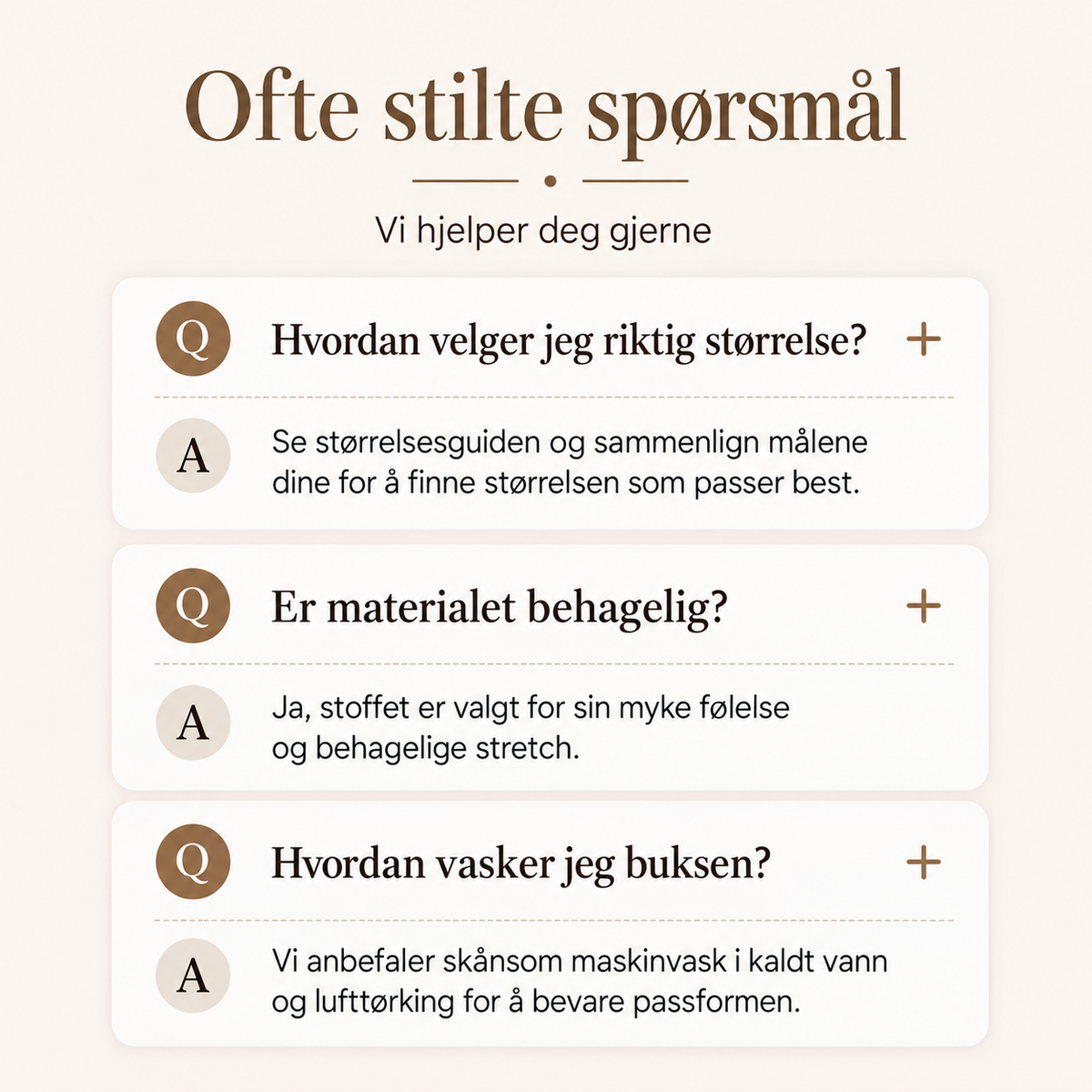 🔥 60% RABAT👖Damebukse med Høyt Liv & Stretch – Smal Passform med 3-Knappsdetalj