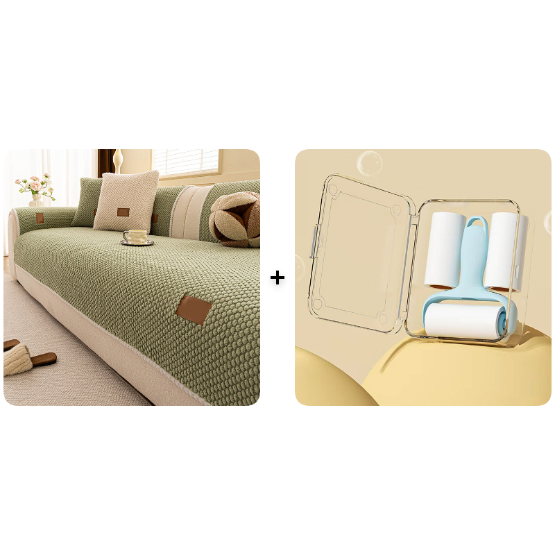 🛋️ 50% RABATT – Tykt sklisikkert sofatrekk | Ultramykt, vaskbart og ripebestandig