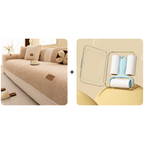 🛋️ 50% RABATT – Tykt sklisikkert sofatrekk | Ultramykt, vaskbart og ripebestandig