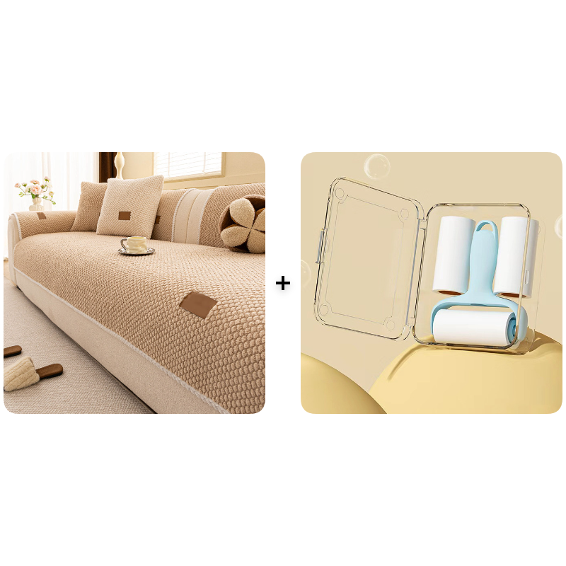 🛋️ 50% RABATT – Tykt sklisikkert sofatrekk | Ultramykt, vaskbart og ripebestandig
