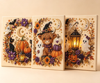 🎃 50 % RABATT ✨ Halloween Diamantmaling – Spøkelser, Hekser & Magiske 3D-motiver