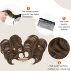 🌸 50% OFF NOW! 🌸Messy Side Comb Clip In Bun Hair Accessory