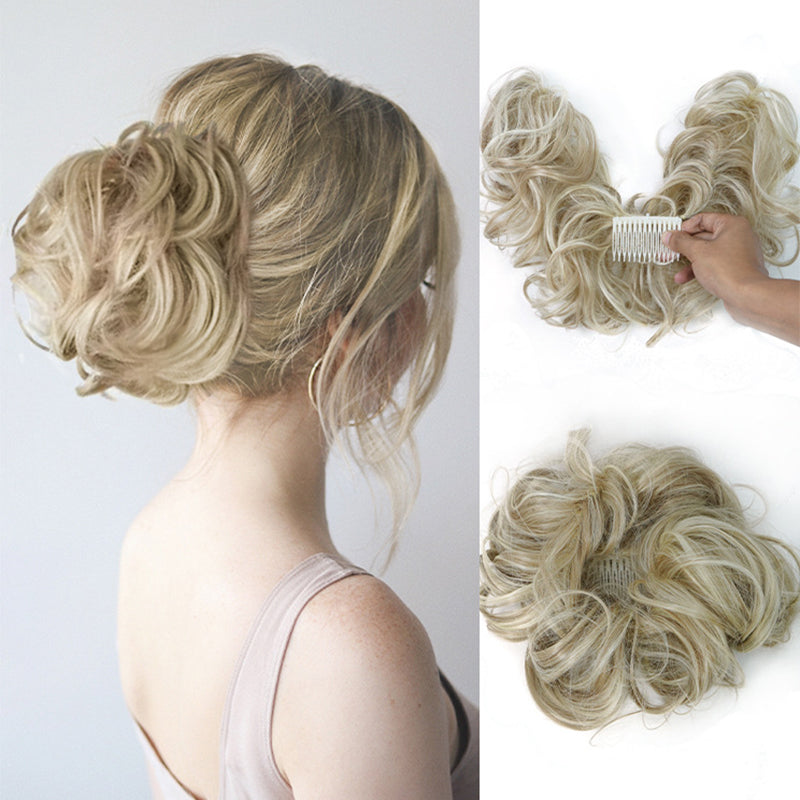 🌸 50% OFF NOW! 🌸Messy Side Comb Clip In Bun Hair Accessory