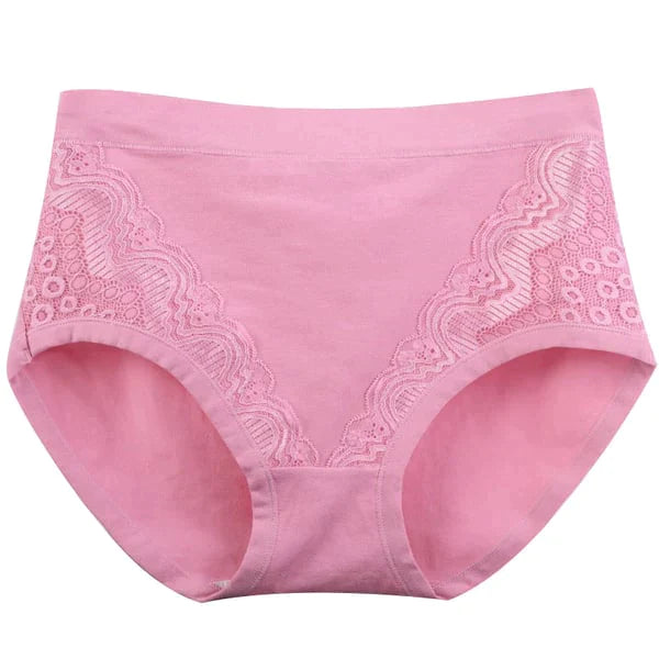 🔥 50% RABATT 💝 Plus Size Høytlivstruser i Myk Bomull – Lekkasjesikkert Beskyttelse & Maksimal Komfort hele Dagen! 🩷