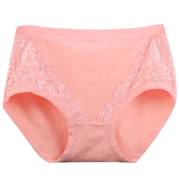 🔥 50% RABATT 💝 Plus Size Høytlivstruser i Myk Bomull – Lekkasjesikkert Beskyttelse & Maksimal Komfort hele Dagen! 🩷