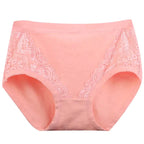 🔥 50% RABATT 💝 Plus Size Høytlivstruser i Myk Bomull – Lekkasjesikkert Beskyttelse & Maksimal Komfort hele Dagen! 🩷