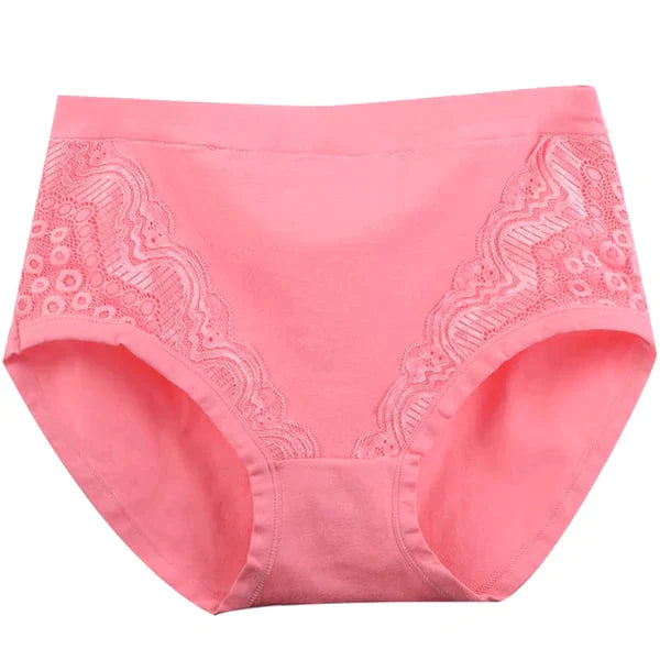 🔥 50% RABATT 💝 Plus Size Høytlivstruser i Myk Bomull – Lekkasjesikkert Beskyttelse & Maksimal Komfort hele Dagen! 🩷