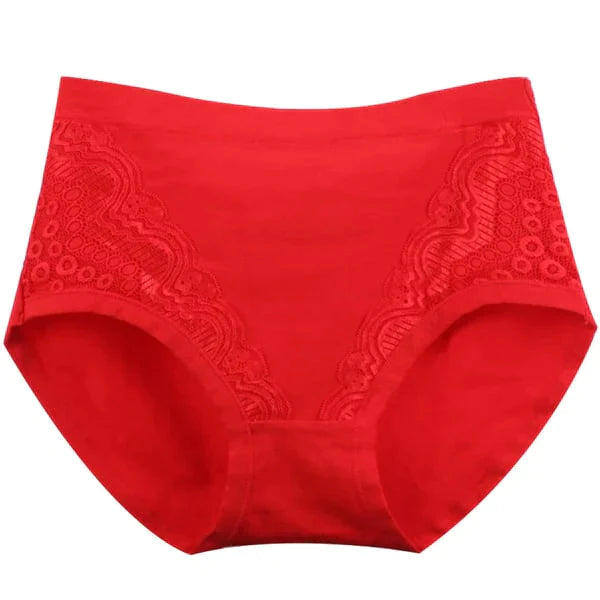 🔥 50% RABATT 💝 Plus Size Høytlivstruser i Myk Bomull – Lekkasjesikkert Beskyttelse & Maksimal Komfort hele Dagen! 🩷