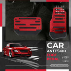 🚗 🔥 50% RABATT | Sklisikkert pedalsett til bil – sporty design & bedre grep