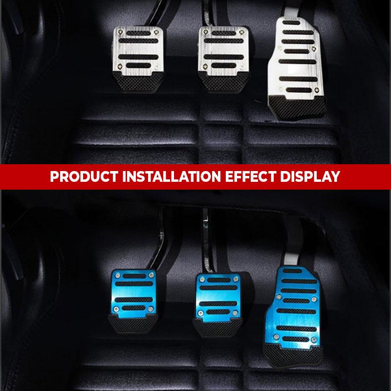 🚗 🔥 50% RABATT | Sklisikkert pedalsett til bil – sporty design & bedre grep