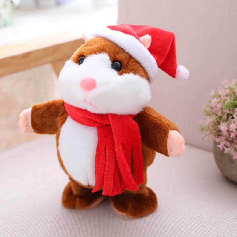 🐹 Spesialtilbud på siste dag – 50 % rabatt! ✨Snakkende hamster-kosedyr – gjentar alt du sier, nikker automatisk med hodet, kjempemorsomt for både barn og voksne.🎁