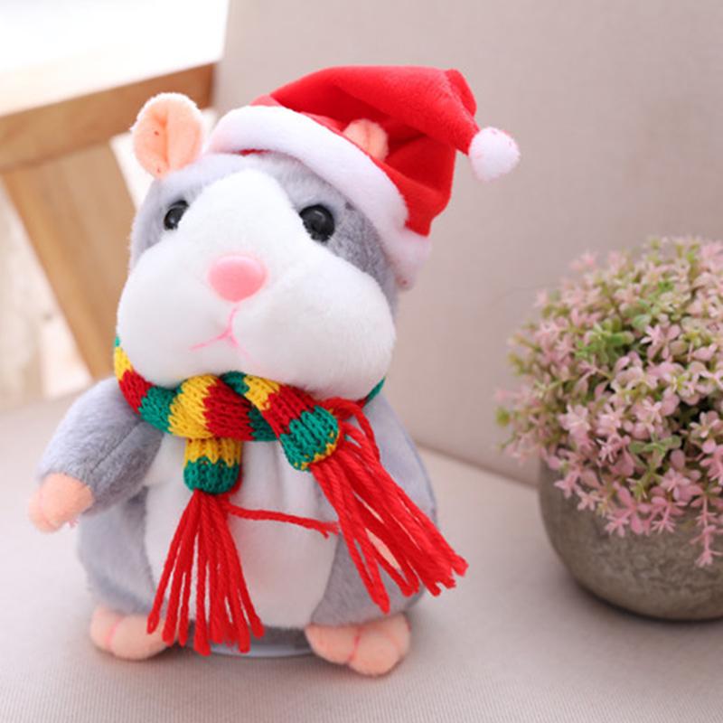 🐹 Spesialtilbud på siste dag – 50 % rabatt! ✨Snakkende hamster-kosedyr – gjentar alt du sier, nikker automatisk med hodet, kjempemorsomt for både barn og voksne.🎁
