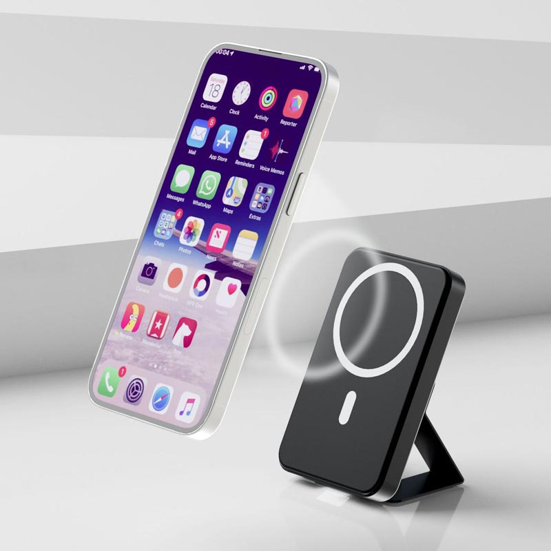 🎁 2026 NYHET – 50 % RABATT! 💥 22,5 W 10000 mAh Magnetisk trådløs powerbank med stativ