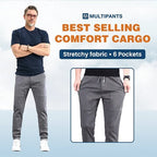 🔥HOT SALE 49 % RABATT🥰 MultiPants – Slitesterke cargobukser med mange lommer og høy elastisitet