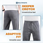 🔥HOT SALE 49 % RABATT🥰 MultiPants – Slitesterke cargobukser med mange lommer og høy elastisitet