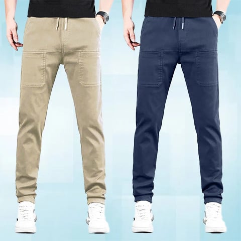🔥HOT SALE 49 % RABATT🥰 MultiPants – Slitesterke cargobukser med mange lommer og høy elastisitet