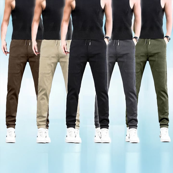 🔥HOT SALE 49 % RABATT🥰 MultiPants – Slitesterke cargobukser med mange lommer og høy elastisitet