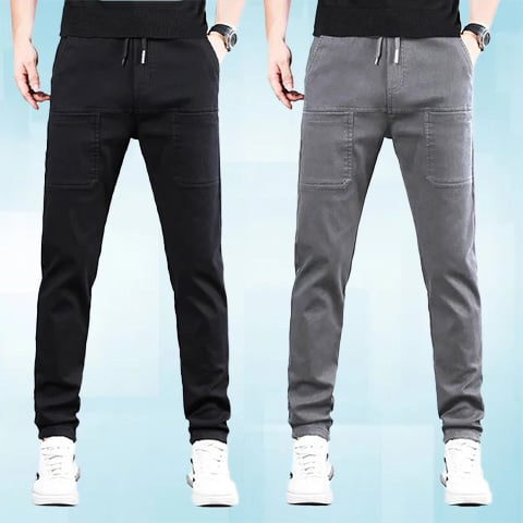 🔥HOT SALE 49 % RABATT🥰 MultiPants – Slitesterke cargobukser med mange lommer og høy elastisitet