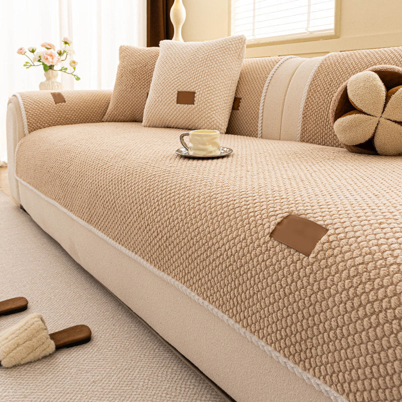 🛋️ 50% RABATT – Tykt sklisikkert sofatrekk | Ultramykt, vaskbart og ripebestandig