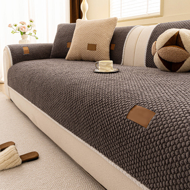 🛋️ 50% RABATT – Tykt sklisikkert sofatrekk | Ultramykt, vaskbart og ripebestandig