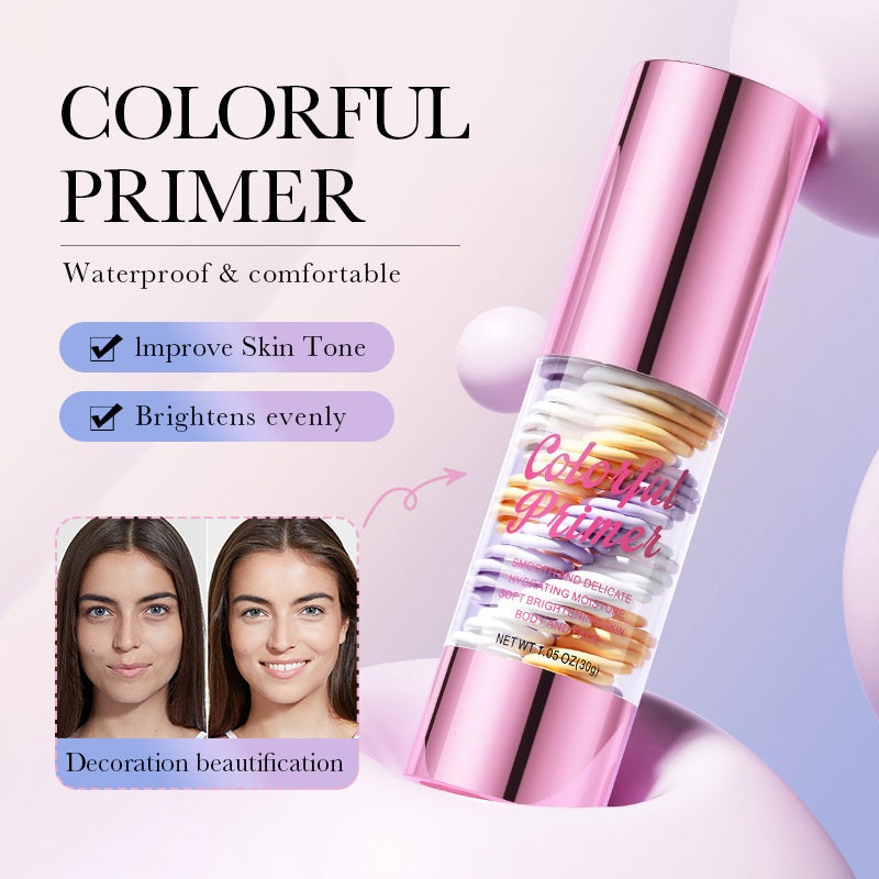 💗 50 % RABATT – 3-i-1 Primer for Ansiktet | Fukt, Jevnere Hudtone & En Glattere Makeupbase