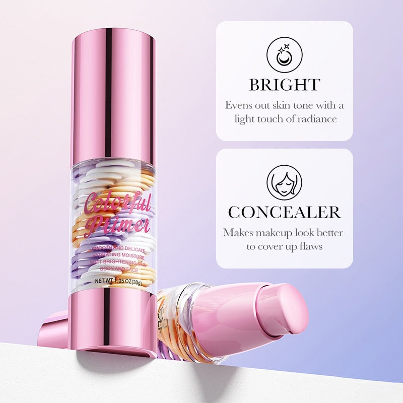 💗 50 % RABATT – 3-i-1 Primer for Ansiktet | Fukt, Jevnere Hudtone & En Glattere Makeupbase