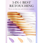 💗 50 % RABATT – 3-i-1 Primer for Ansiktet | Fukt, Jevnere Hudtone & En Glattere Makeupbase