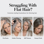 🎉 50% RABATT 💇 Volumgivende Hårspray med Ferskenduft – Naturlig Løft, Fleksibelt Hold & Lett Finish