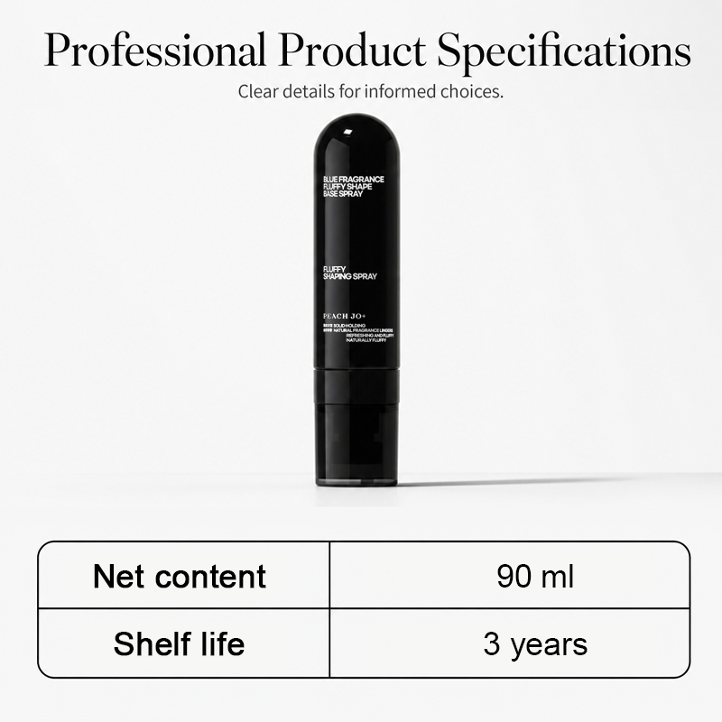 🎉 50% RABATT 💇 Volumgivende Hårspray med Ferskenduft – Naturlig Løft, Fleksibelt Hold & Lett Finish