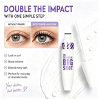 🔥 50% RABATT 👁️ Volumgivende Mascara Primer – 24T Hold, Smudge-Proof & Ekstra Lengde