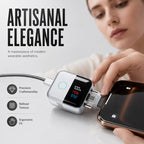 🔥 50% RABATT 🔋 Smart USB-C Ladebeskytter med LED-display – Opptil 140W, Automatisk Frakobling & Temperaturkontroll