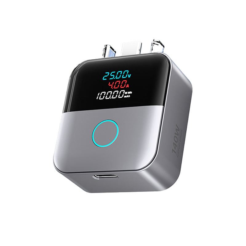 🔥 50% RABATT 🔋 Smart USB-C Ladebeskytter med LED-display – Opptil 140W, Automatisk Frakobling & Temperaturkontroll