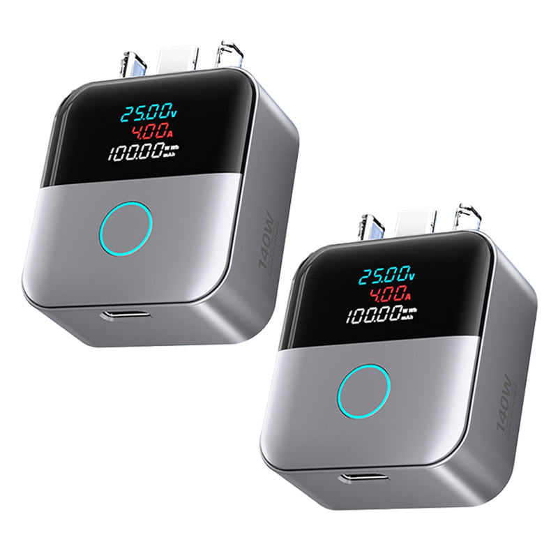 🔥 50% RABATT 🔋 Smart USB-C Ladebeskytter med LED-display – Opptil 140W, Automatisk Frakobling & Temperaturkontroll