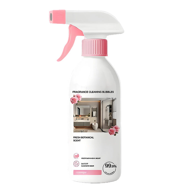 🔥 OVER 40% RABATT 🚿 Allsidig Baderomsrengjøringsspray – Mot Kalk, Såperester & Vannflekker