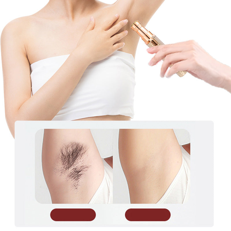 🔥 50% RABATT ✨ Bærbar 3-i-1 Elektrisk Trimmer – For Øyenbryn, Ansikt & Kropp