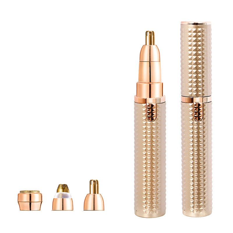 🔥 50% RABATT ✨ Bærbar 3-i-1 Elektrisk Trimmer – For Øyenbryn, Ansikt & Kropp