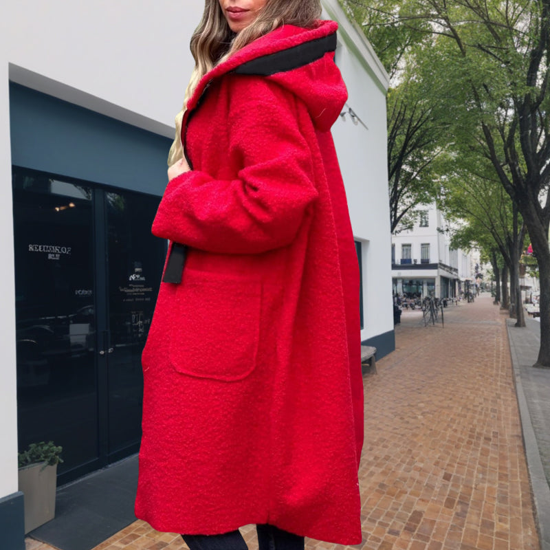 ❄️ VINTERTILBUD – 50% RABATT 🧥 Trendy Hettejakke til Dame – Varm, Myk & Praktisk med Glidelås og Lommer