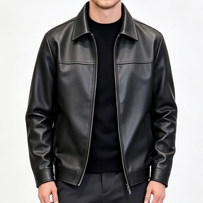 🔥 50% RABATT 😎 Raffinert Urban Skinnlook-jakke til Herre – Skarp, Allsidig & Enkel å Style