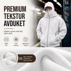 🔥 50% RABATT 😎 Hettegenser med Glidelås & Dobbel Hette til Herre – Avslappet, Moderne & Enkel å Style
