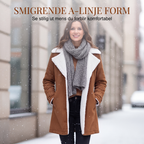 🔥 50% RABATT 🧥 Elegant & Varm Jakke med Slagkrage til Dame – Myk, Flatterende & Perfekt for Høst og Vinter