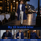 🔥 50% RABATT 🧥 Elegant Herrefrakk – Raffinert Passform, Behagelig Varme & 12 Farger
