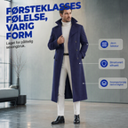 🔥 50% RABATT 🧥 Elegant Herrefrakk – Raffinert Passform, Behagelig Varme & 12 Farger