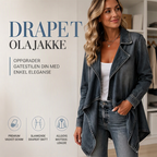 🔥 50% RABATT 👖 Denimjakke med Åpen Front til Dame – Myk, Avslappet & Enkel å Style