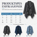 🔥 50% RABATT 👖 Denimjakke med Åpen Front til Dame – Myk, Avslappet & Enkel å Style