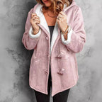 🔥 60% RABATT 🧥 Damejakke i Imitert Semsket Skinn med Plysjfôr – Myk, Varm & Elegant